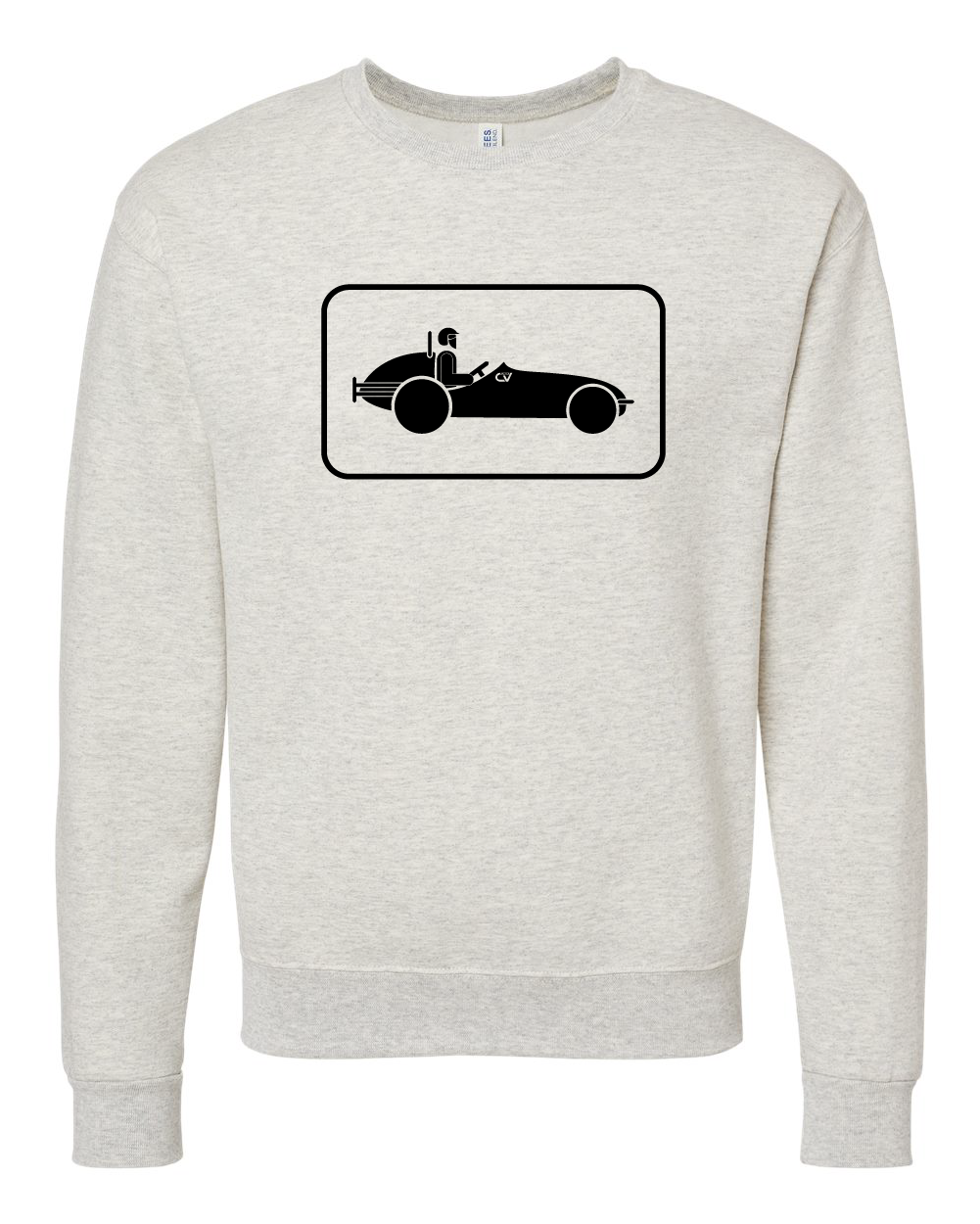 Vintage CV Crewneck - Heather Oatmeal