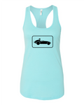 Vintage CV Tank - Cancun Blue