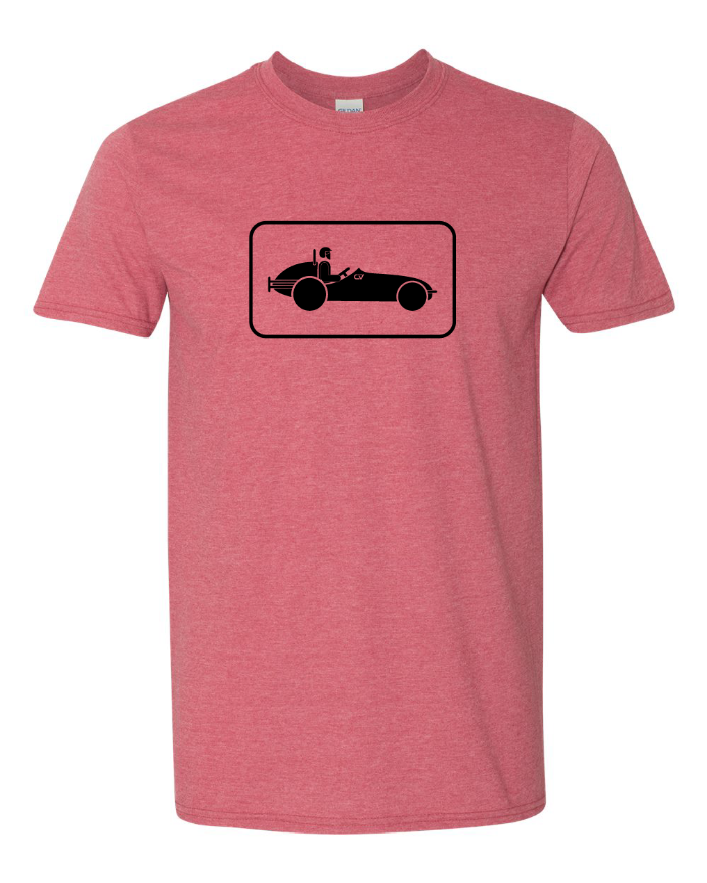Vintage CV Tee - Heather Red