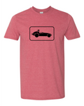 Vintage CV Tee - Heather Red