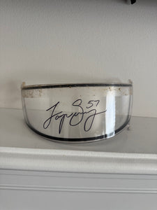 Race Used Visor - Signed