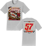 Indy Fuel #57 Midget Tee - Silver