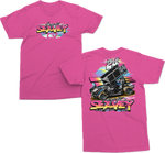 24 Wing Car T Shirt - Pink