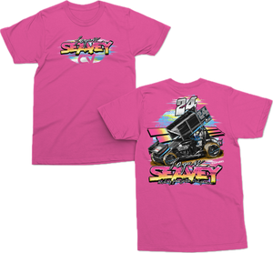 24 Wing Car T Shirt - Pink