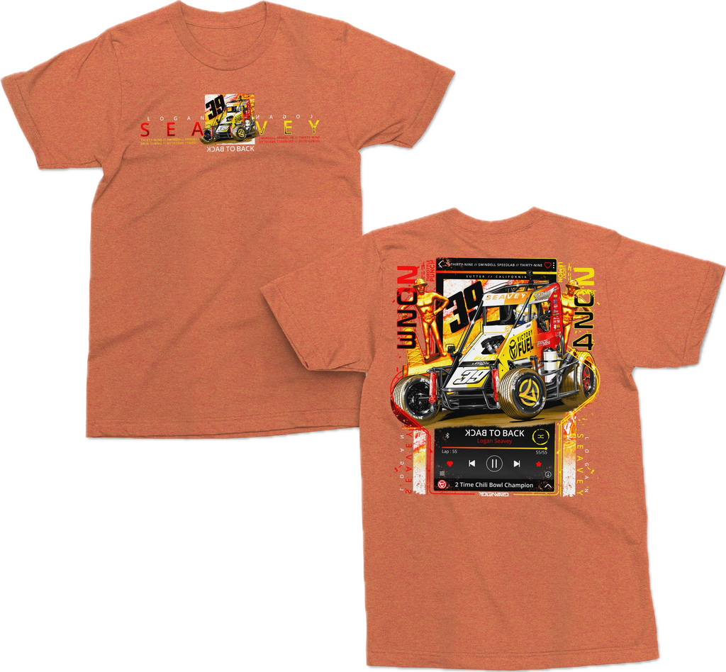 Back2Back T Shirt - Sunset