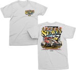 Retro 57 Sprint Car Tee - White