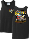 Retro 57 Sprint Car Tank - Black