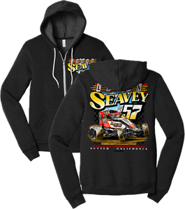 Retro 57 Sprint Car Zip Up