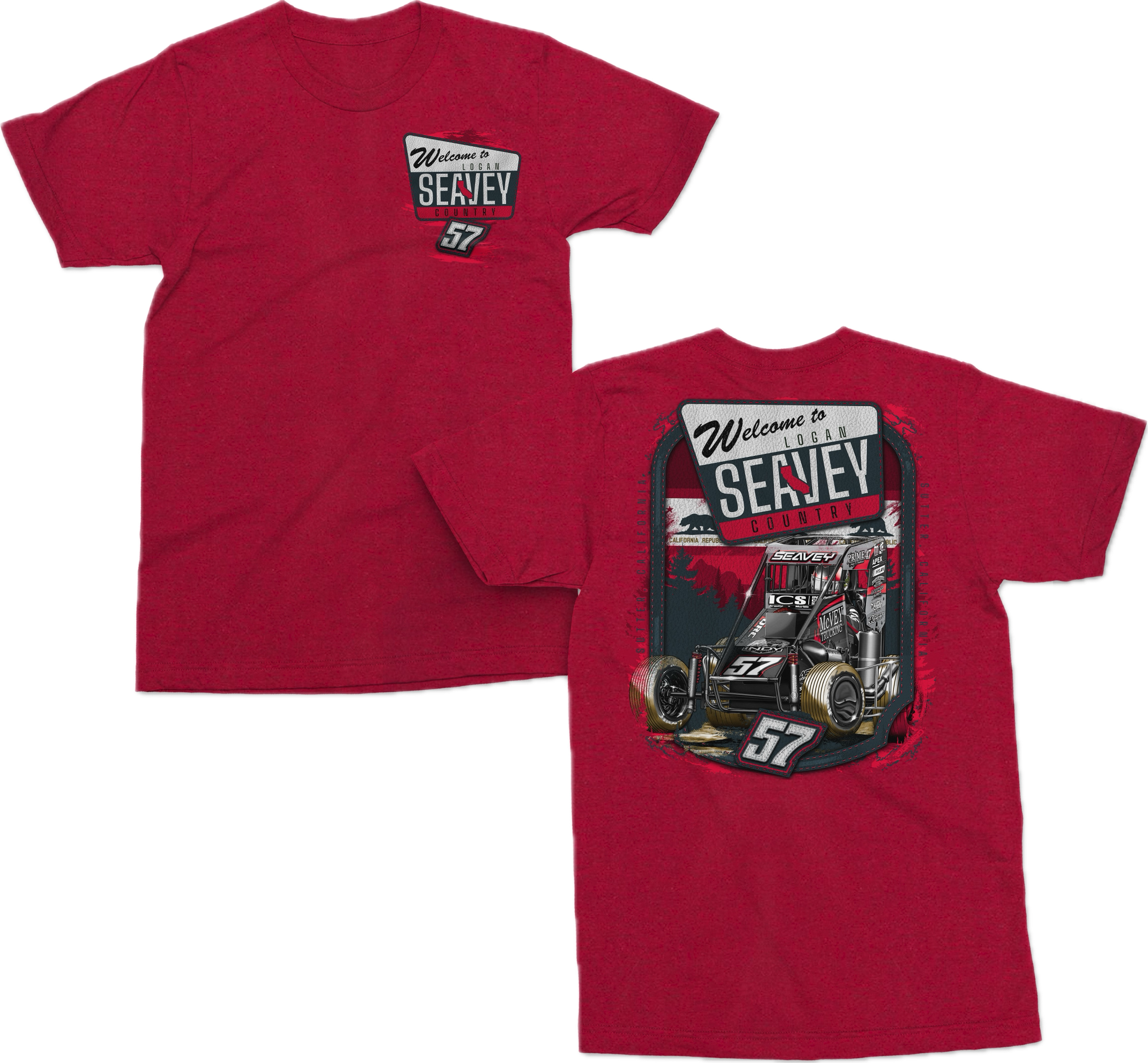 QRC T Shirt - Rich Red