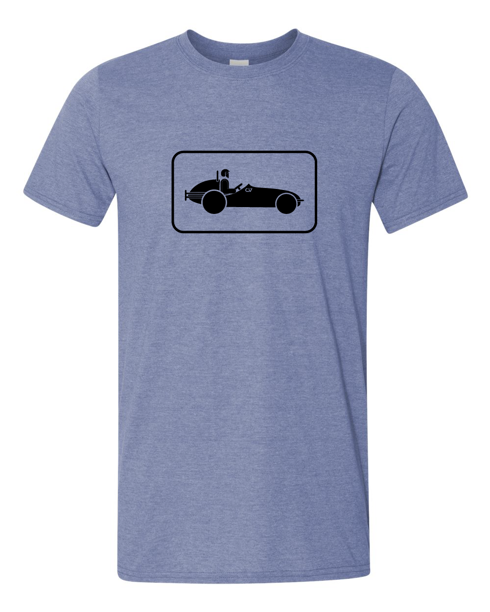 Vintage CV Tee - Heather Indigo