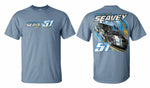 51 Dirt Late Model T Shirt - Stone Blue