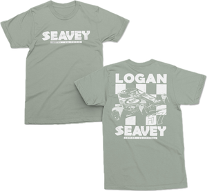 57 Sprint Car White Out T Shirt - Bay