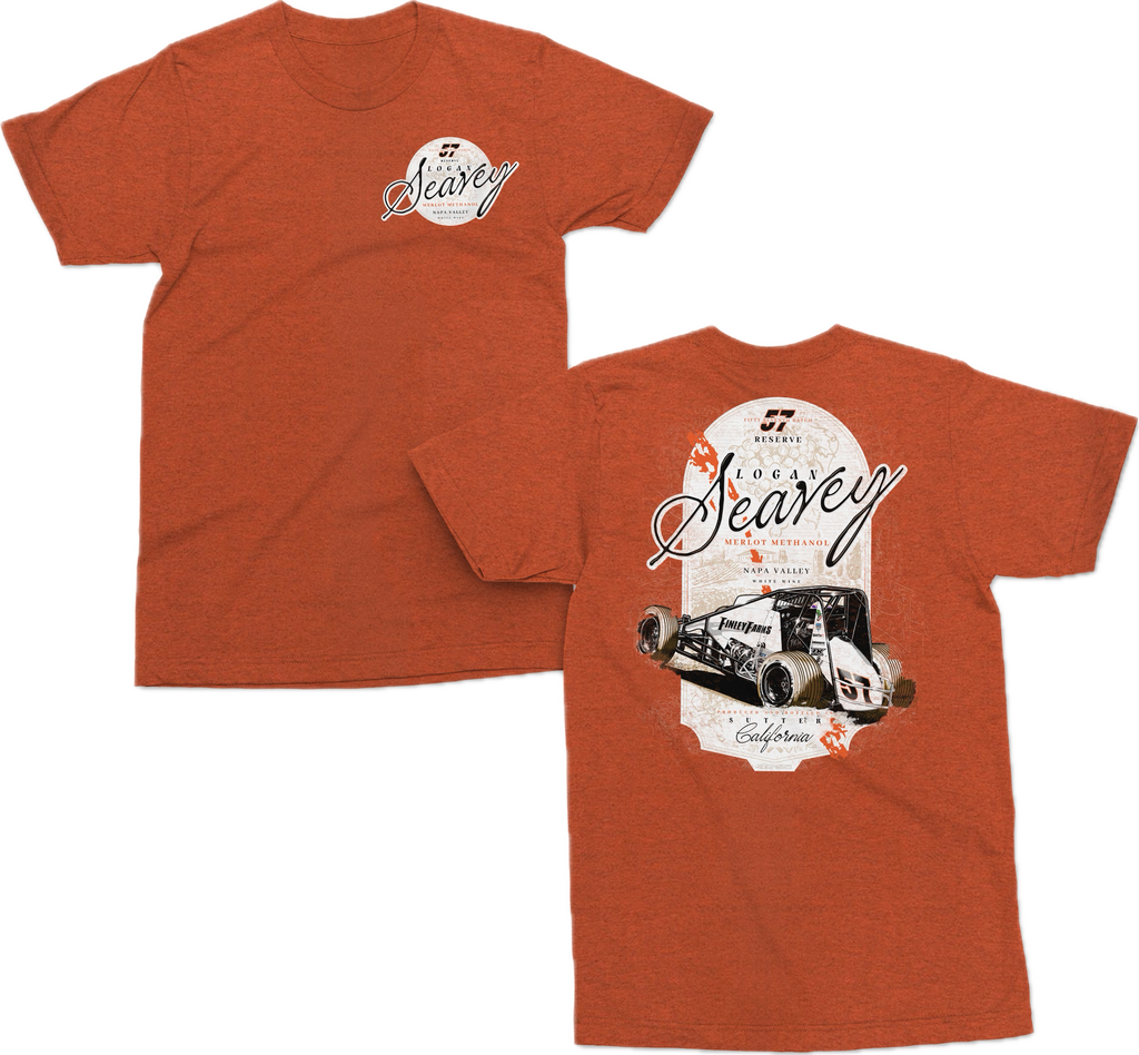 Wine Country 57 T Shirt - Texas Orange