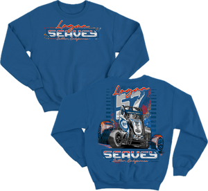 57 Sprint Car Crewneck - Royal