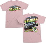 Neon 57 Sprint Car Kids T Shirt - Pink