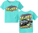 Neon 57 Sprint Car Baby/Toddler T Shirt - Caribbean