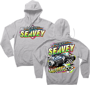 Neon 57 Sprint Car Hoodie - Ash
