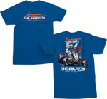 57 Sprint Car T Shirt - Royal